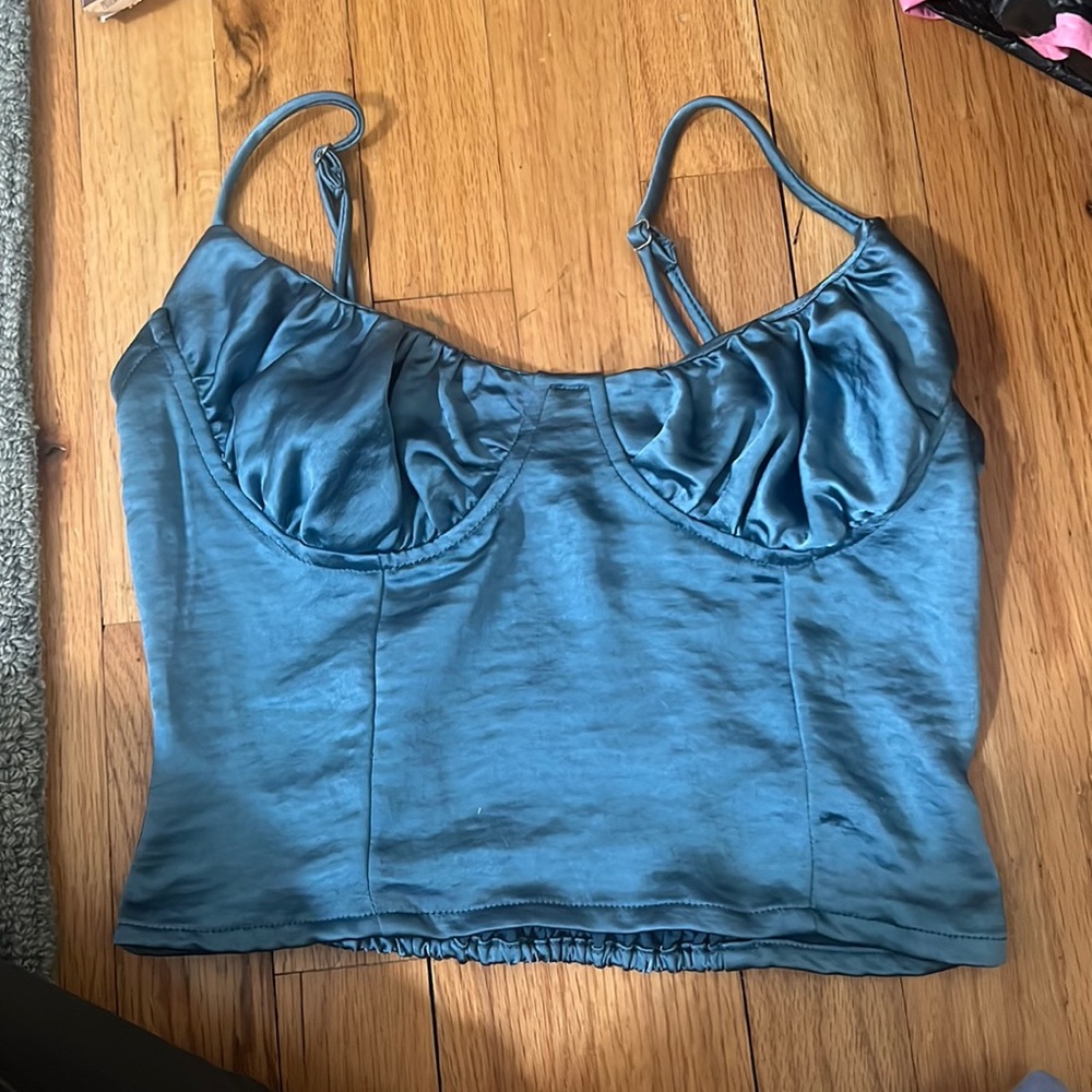Kendall and Kylie Silky Bustier top